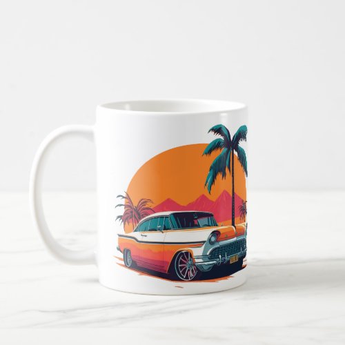 Low Rider Southern California Cruz Style Colorful  Coffee Mug