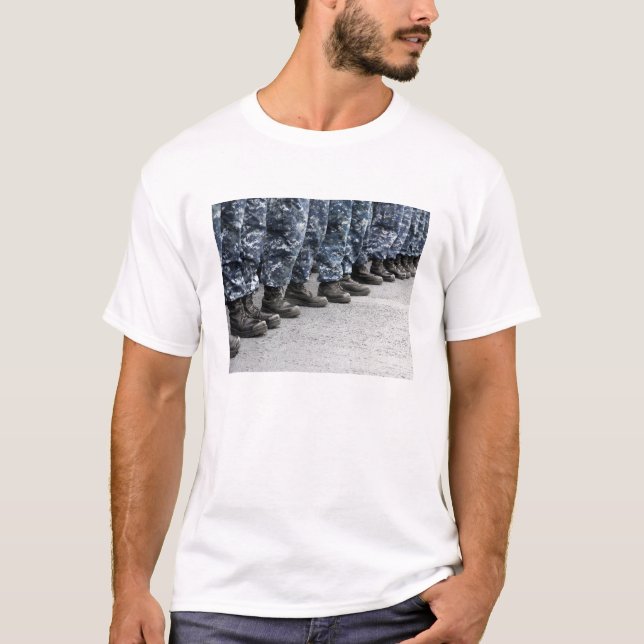 Low section view of sailors T-Shirt (Front)