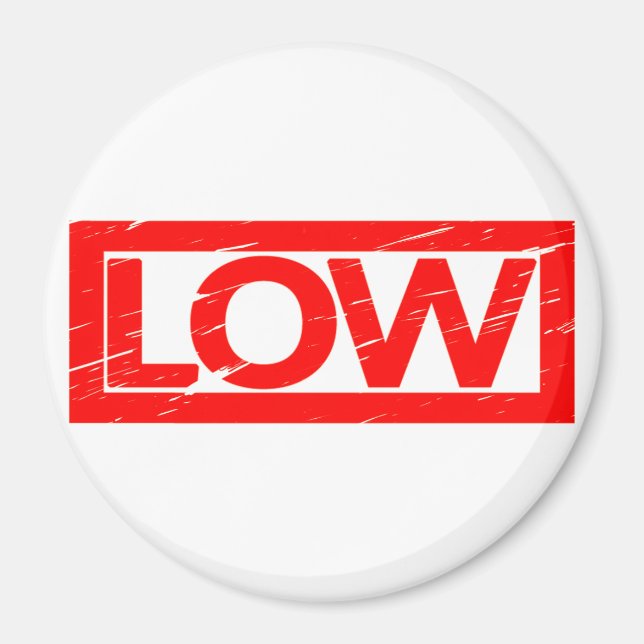 Low Stamp Magnet (Front)
