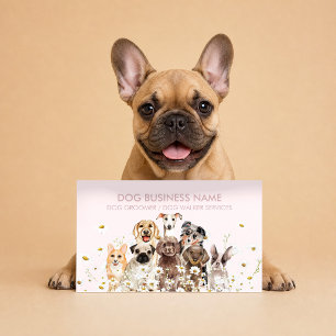 Low Stress Dog Handling Business Card