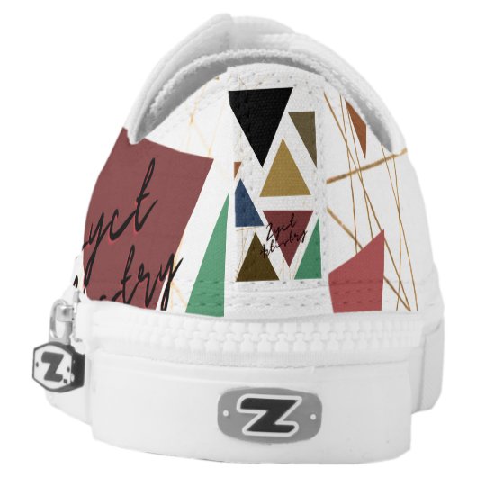 Low Top Shoes (Left Shoe Back)