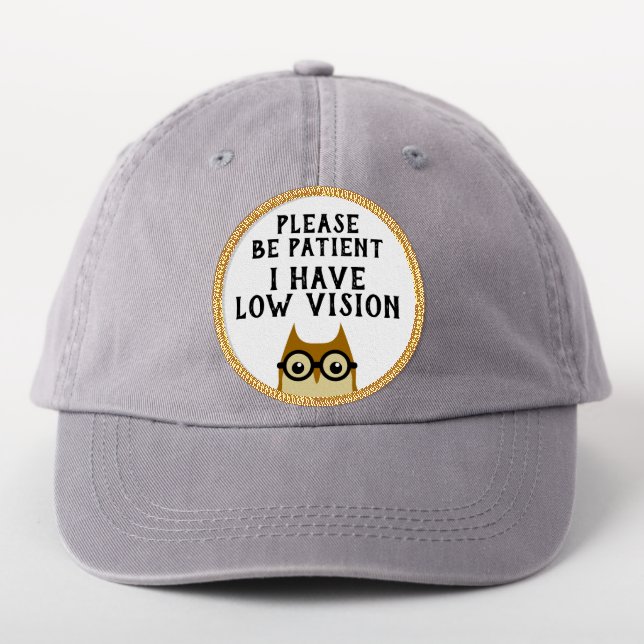 Low Vision Patch (On Headwear)