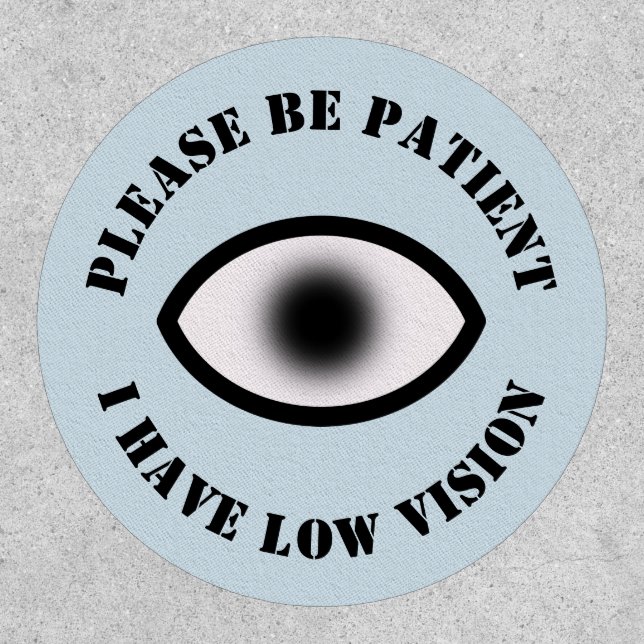 Low Vision Patch (Front)