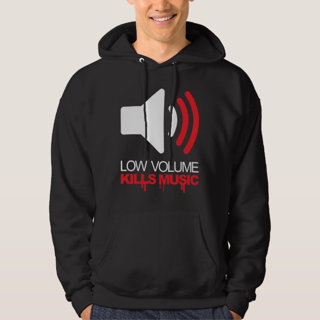 Low Volume Kills Music Hoodie (Front)