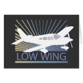 Low Wing Airplane (Front Horizontal)