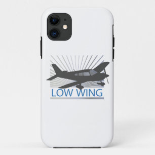 Low Wing Airplane iPhone 11 Case