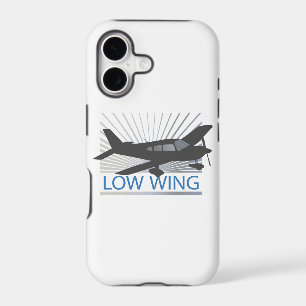 Low Wing Airplane iPhone 17 Case