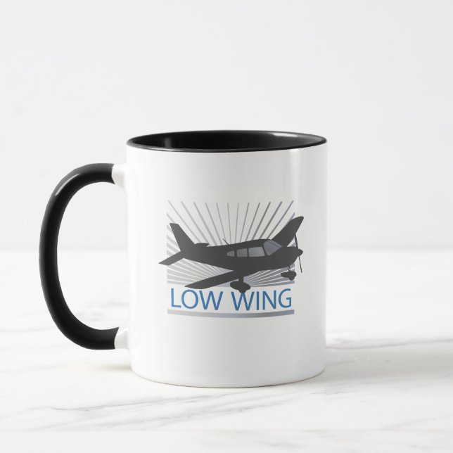 Low Wing Airplane Mug (Left)