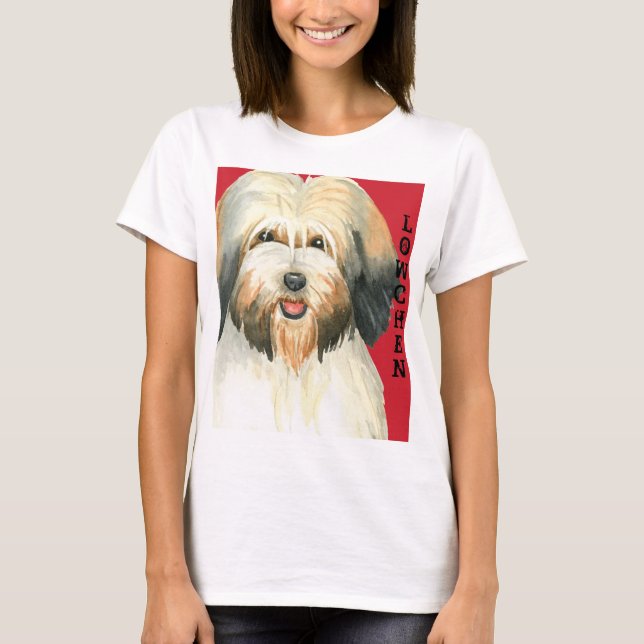 Lowchen Color Block T-Shirt (Front)