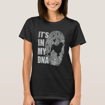 Lowchen DNA Dog Mom Dad Dog T-Shirt
