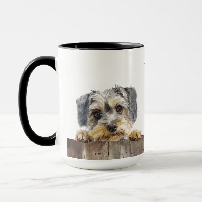 Löwchen Dog Mug (Left)