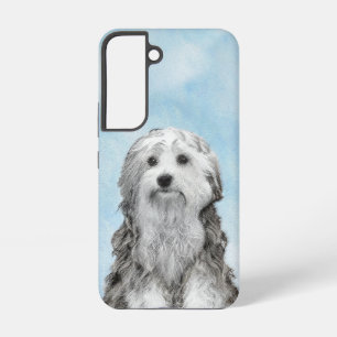 Lowchen Painting - Cute Original Dog Art Samsung Galaxy S22 Case