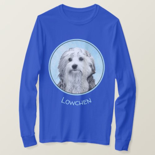 Lowchen Painting _ Cute Original Dog Art T_Shirt