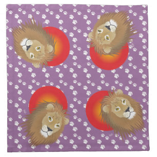 Löwe - Servietten Napkin