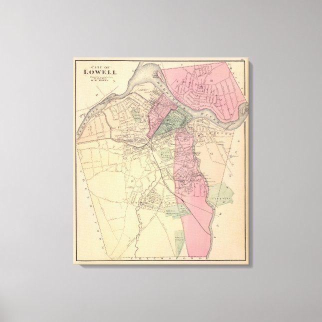 Lowell Canvas Print (Front)