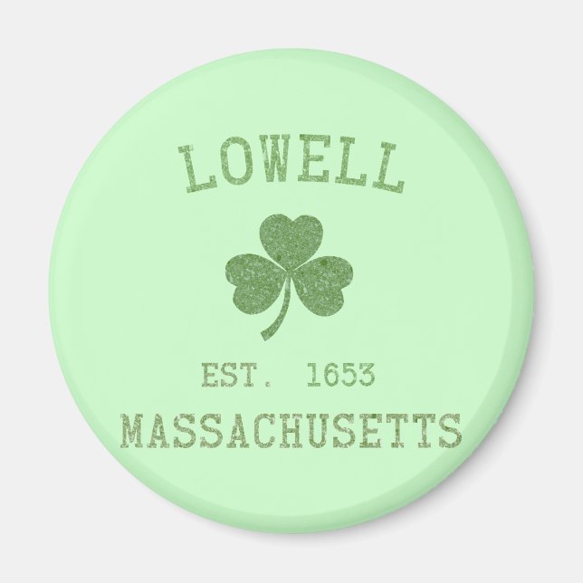 Lowell MA Magnet (Front)
