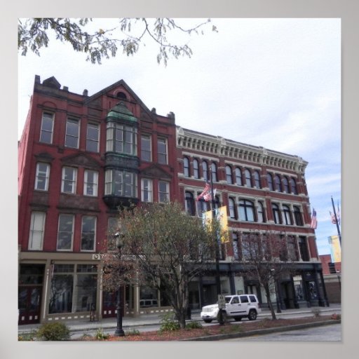 LOWELL MASSACHUSETTS CENTRAL STREET POSTER | Zazzle