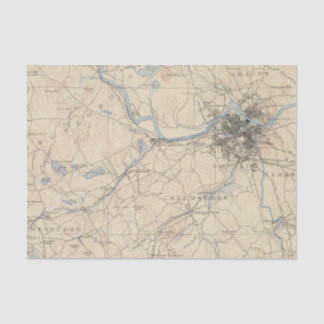 Lowell, Massachusetts Tissue Paper