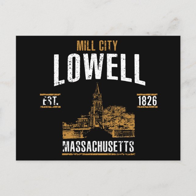 Lowell Postcard (Front)