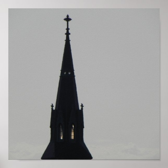 Lowell Roof tops Poster (Front)