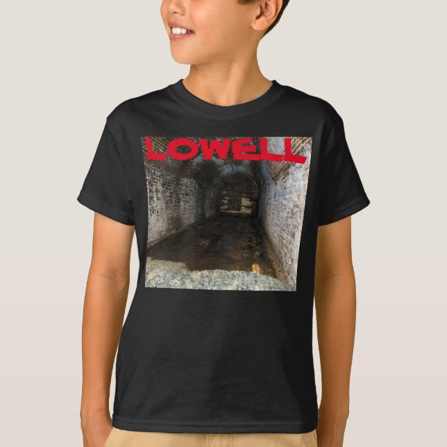 LOWELL UNDERGROUND KIDS BASIC HANES SHIRT (Front)