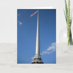 “Lowelle American Flag” Sympathy Card