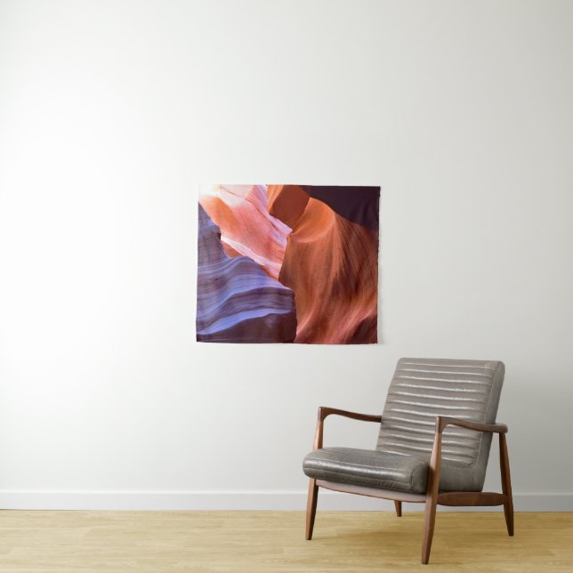 Lower Antelope Canyon Southwest Photography Tapestry (In Situ (Horizontal))