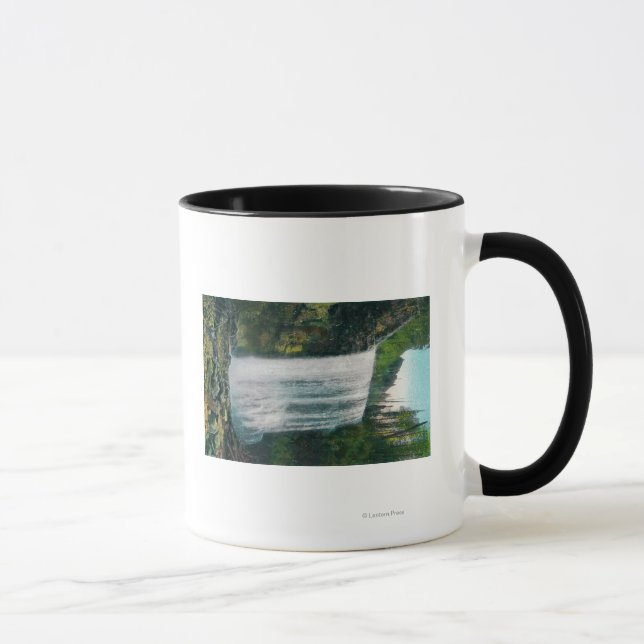 Lower Bridal Veil Falls on Colubia River Mug (Right)
