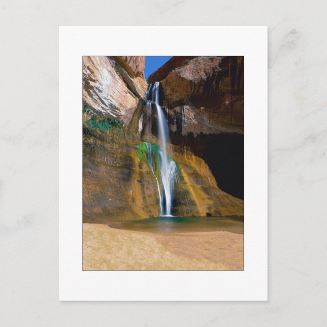 "Lower Calf Creek Falls" Postcard (Front)