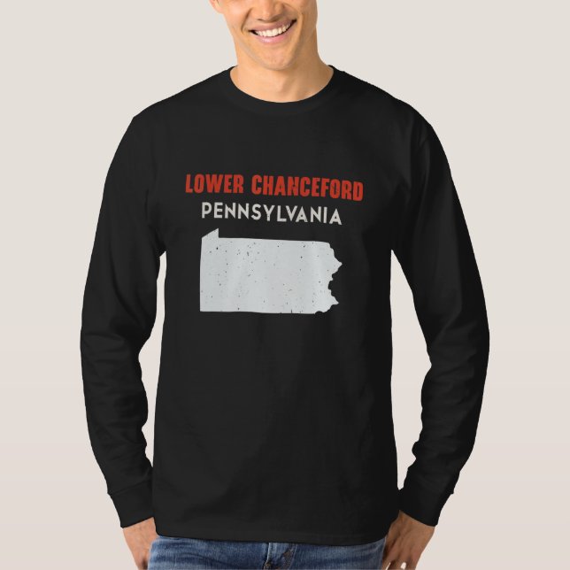 Lower Chanceford Pennsylvania USA State America Tr T-Shirt (Front)