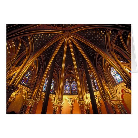 Lower chapel of La Sainte-Chapelle, Paris, (Front Horizontal)
