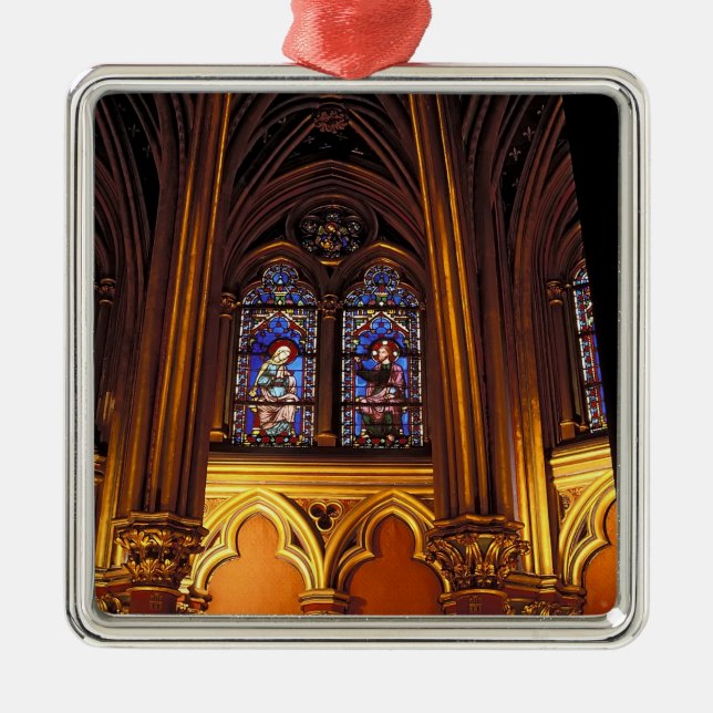 Lower chapel of La Sainte-Chapelle, Paris, 2 Metal Ornament (Front)