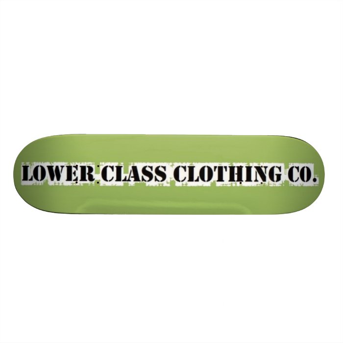 lower class clothing co skate decks