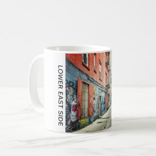 Lower East Side Graffiti New York City Coffee Mug