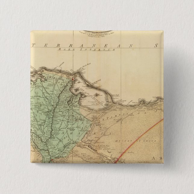 Lower Egypt, Palestine Button (Front)