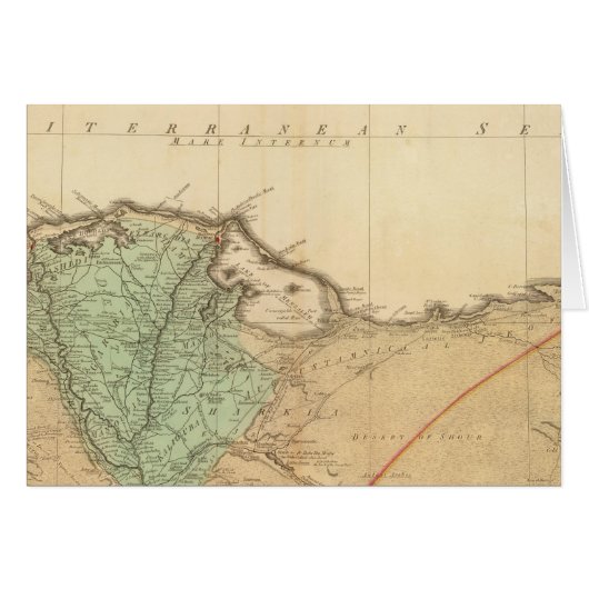 Lower Egypt, Palestine Cards (Front Horizontal)
