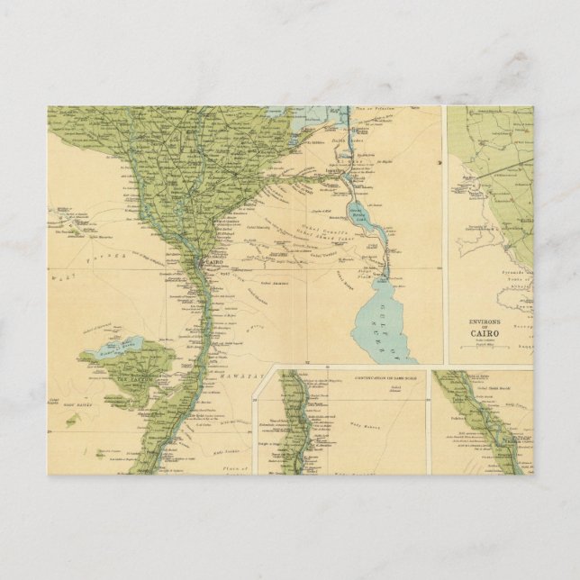Lower Egypt Postcard (Front)