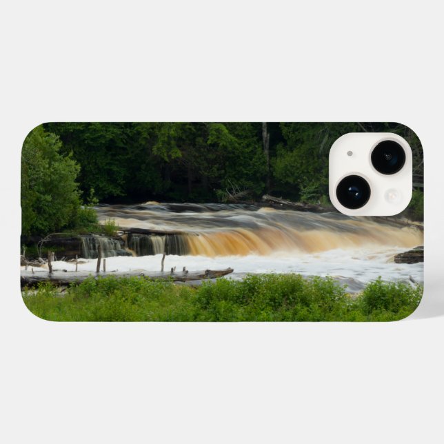 Lower Falls At Tahquamenon Case-Mate iPhone Case (Back (Horizontal))