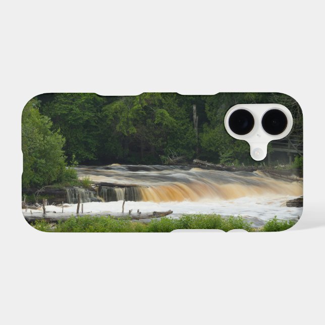 Lower Falls At Tahquamenon Case-Mate iPhone Case (Back (Horizontal))