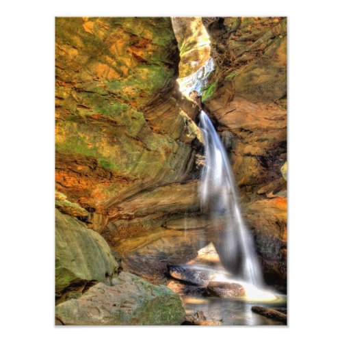 Lower Falls Conkles Hollow Hocking Hills Ohio Photo Print