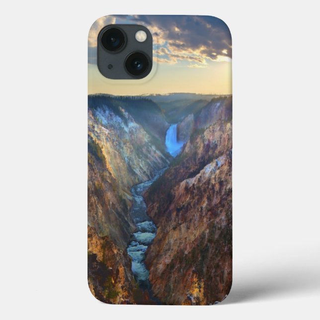 Lower Falls from Artist's Point Case-Mate iPhone Case (Back)