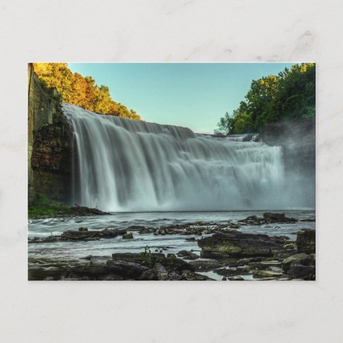 Lower Falls Genesee River Postcard