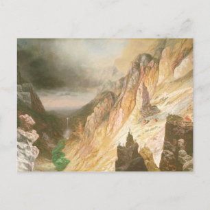 Lower Falls, Grand Canyon of the Yellowstone Postcard
