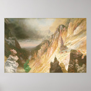 Lower Falls, Grand Canyon of the Yellowstone Poster