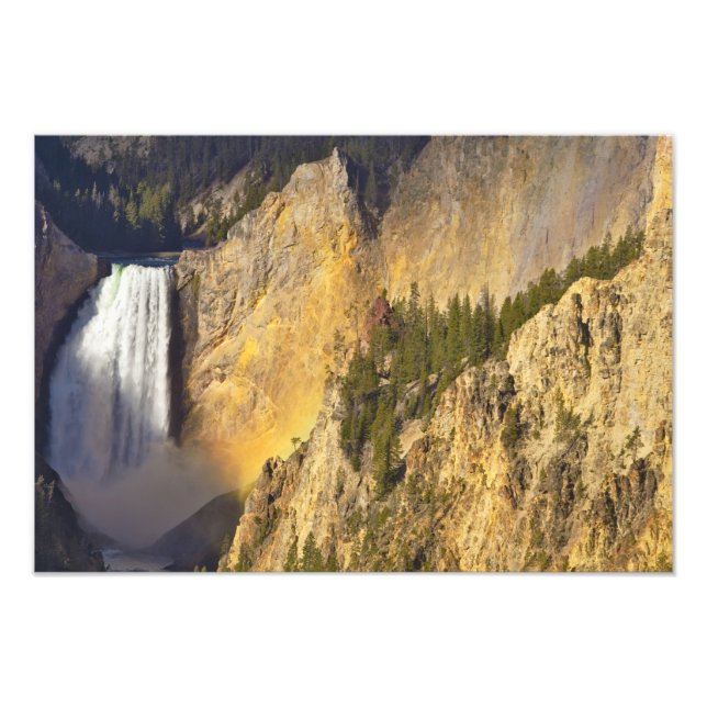 Lower Falls in the Grand Canyon of the Photo Print (Front)