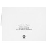 Lower Falls of the Yellowstone Cards (Back Horizontal)