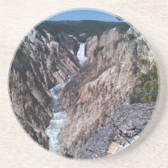 Lower Falls Sandstone Coaster (Front)