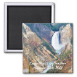 Lower Falls, Yellowstone Park, Wy Magnet at Zazzle
