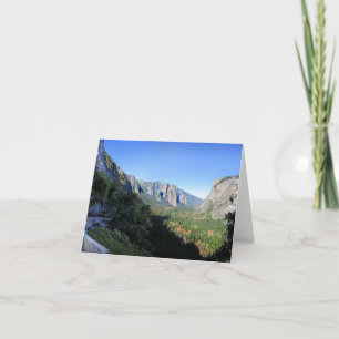 Lower Four Mile Trail - Yosemite Valley Card