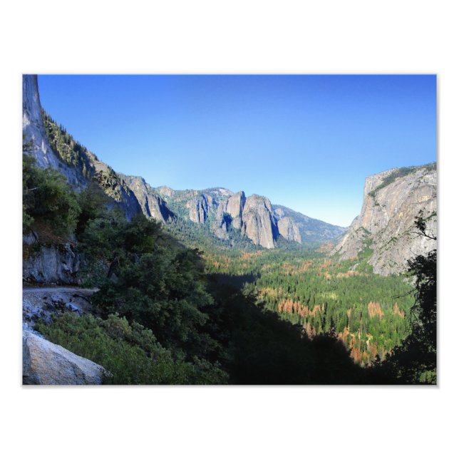 Lower Four Mile Trail - Yosemite Valley Photo Print (Front)